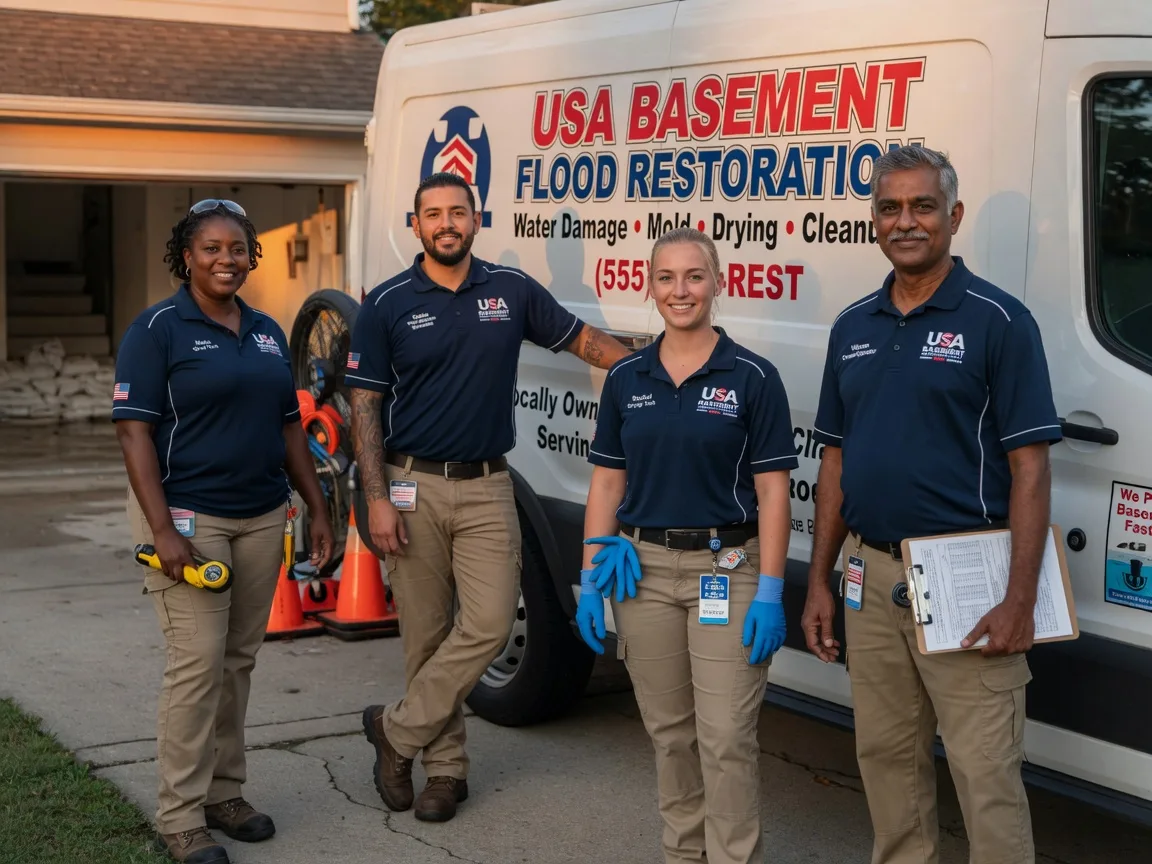 Basement Flood Cleanup company in Bloomingrose, WV