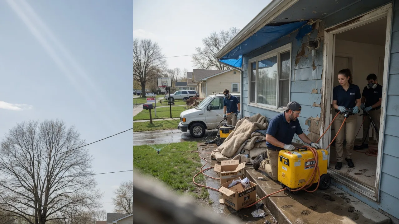 Basement Flood Cleanup in Bloomingrose, WV near me